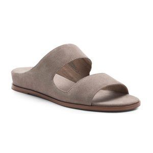 Blondo Sage Waterproof Slide Sandal Suede Leather